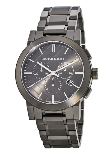 burberry uhren grau|burberry signatures for men.